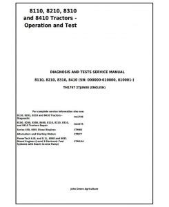 john deere 8310 compression tester|TM1797 .